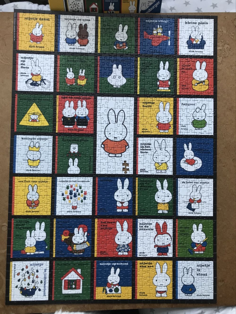 Miffy Bookcovers - Ravensburger puzzle collectible [Barcode 4005556171552] - Main Image 3