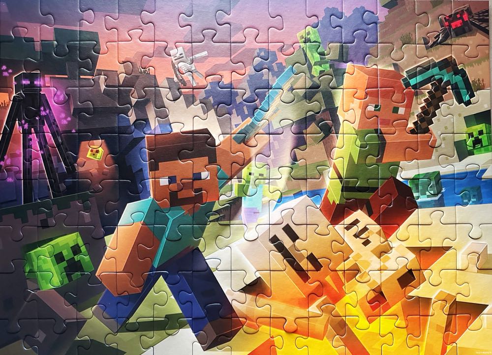 Monster Minecraft - Ravensburger puzzle collectible [Barcode 4005556133338] - Main Image 2