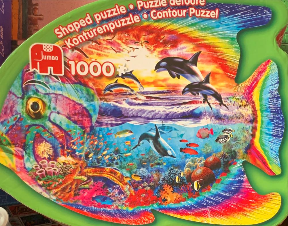 Mini Rainbow Mermaid 88 Pieces 12 X 8 Inches Ages: 5