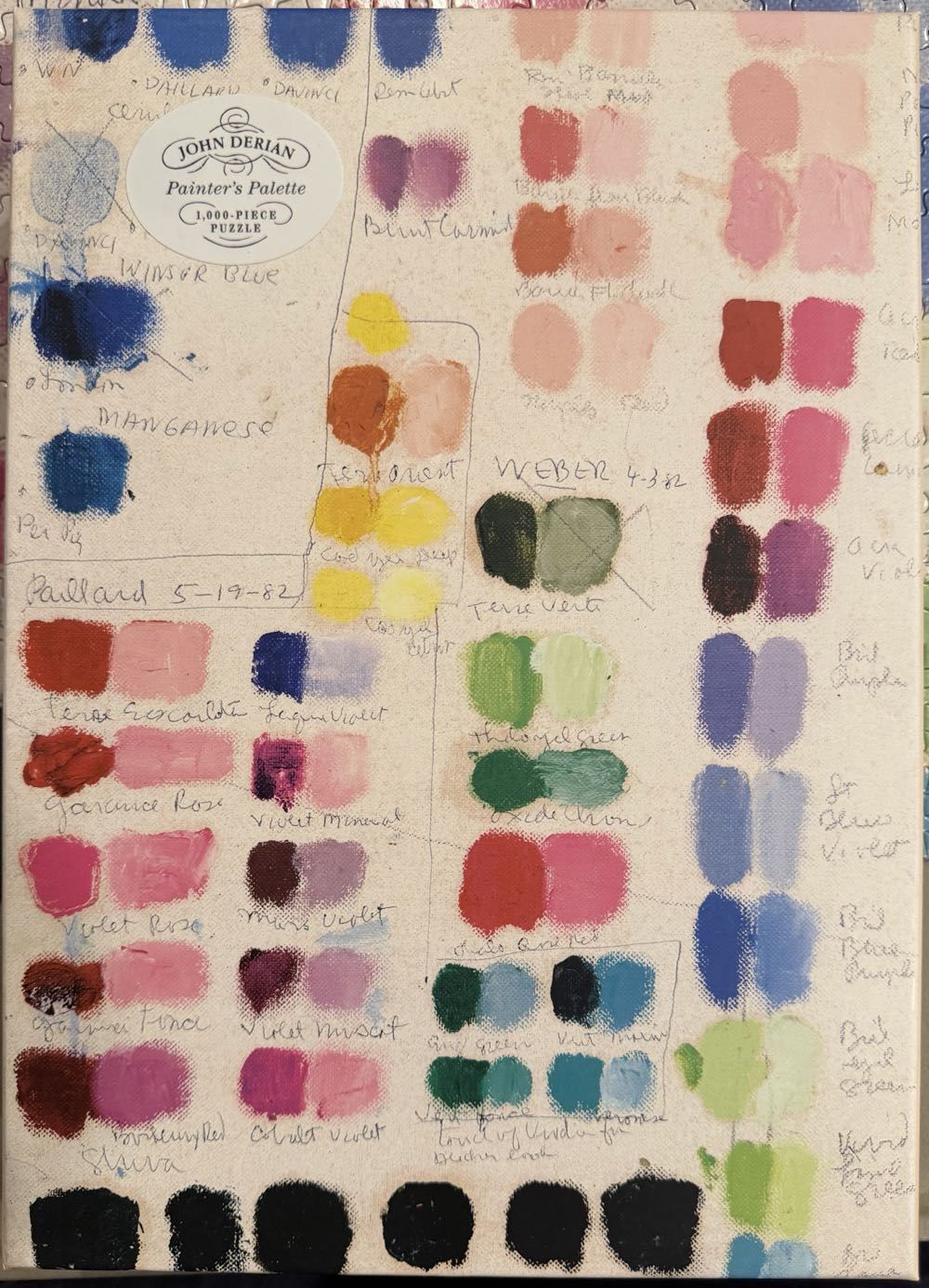 Painter’s Palette - Artisan Puzzles puzzle collectible [Barcode 9781648290800] - Main Image 2