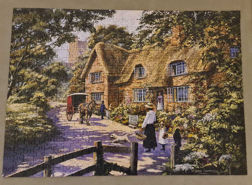 *Fairview Cottage 😁 COMPLETED 15/11/2022 - Corner Piece 🇬🇧 puzzle collectible [Barcode 5052089269439] - Main Image 2