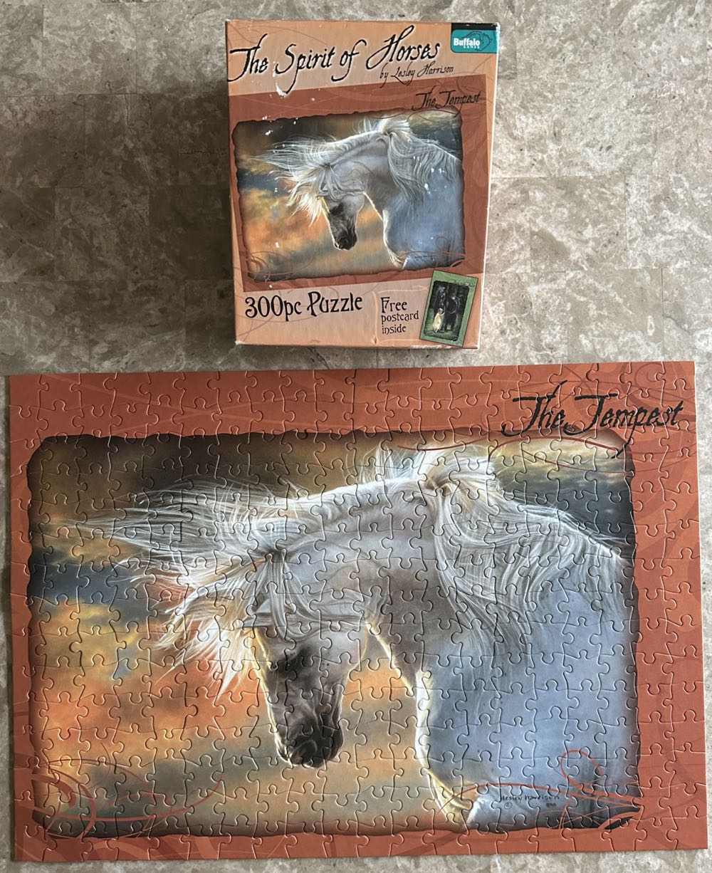 Back To The Barn (The Tempest) - Buffalo puzzle collectible [Barcode 079346023134] - Main Image 2