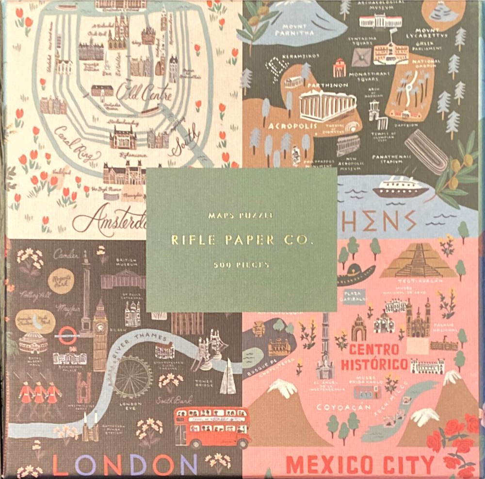 New New Big Ben Piece 24x30 Jigsaw Puzzle Bob Pejman Springtime In York Usa