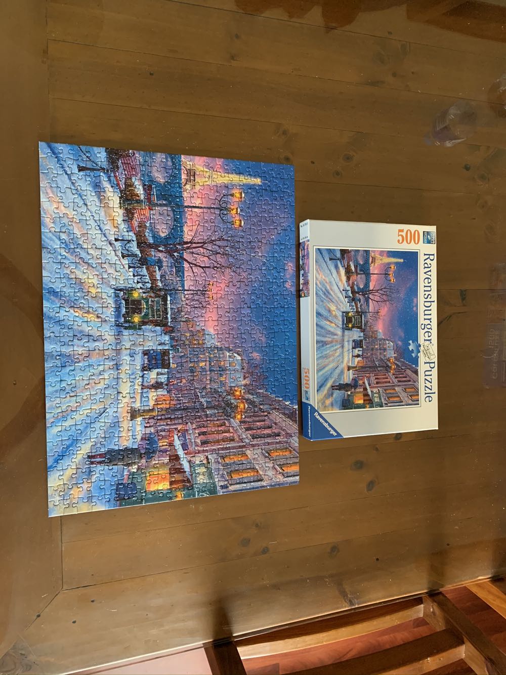 Winter in Paris - Ravensburger puzzle collectible [Barcode 4005556147410] - Main Image 2