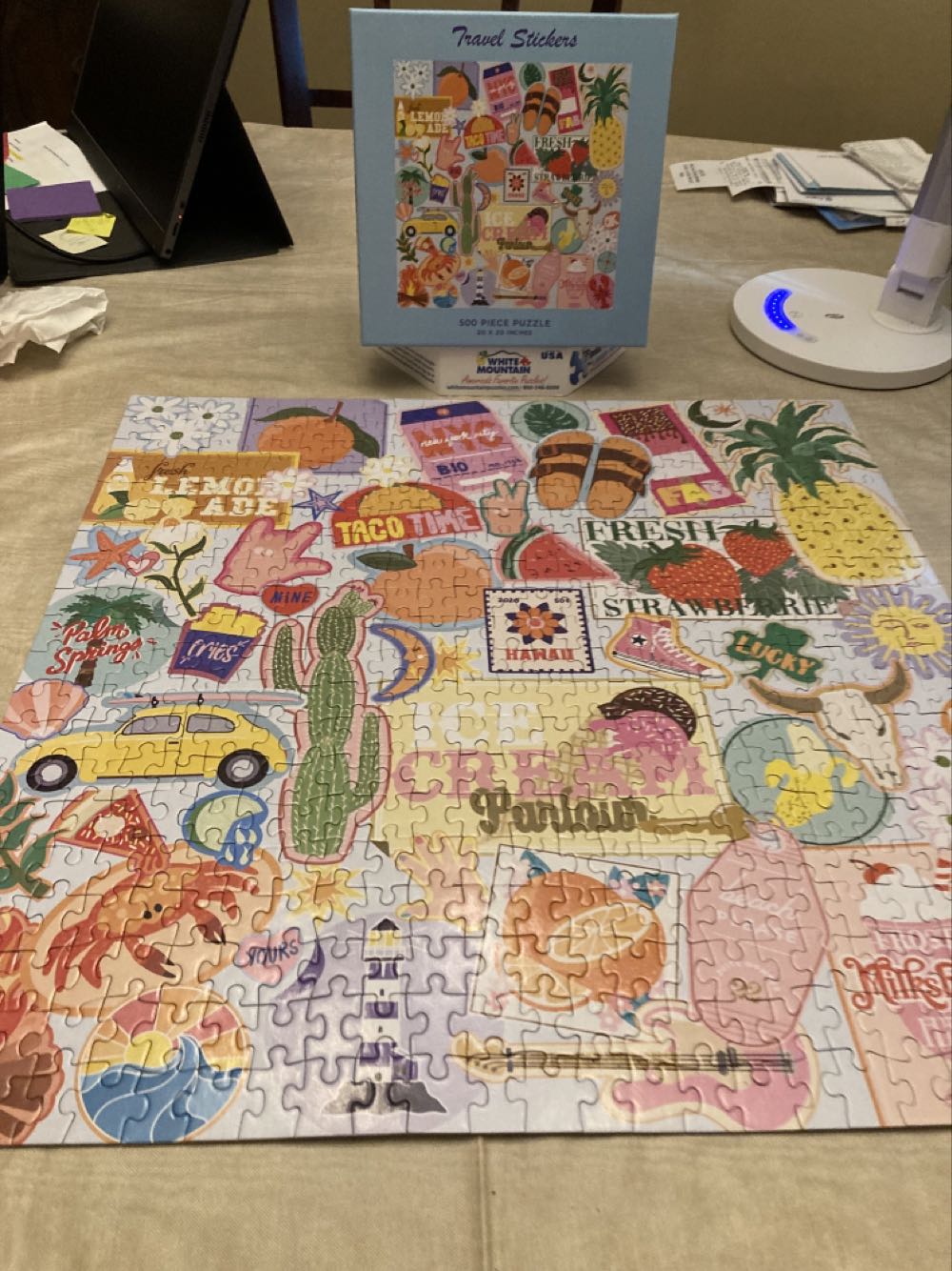 Travel Stickers - Galison puzzle collectible [Barcode 9780735374584] - Main Image 2