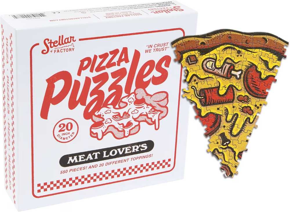 Stellar Factory Pizza:  Meat Lover’s - Stellar Factory puzzle collectible [Barcode 860134001874] - Main Image 2