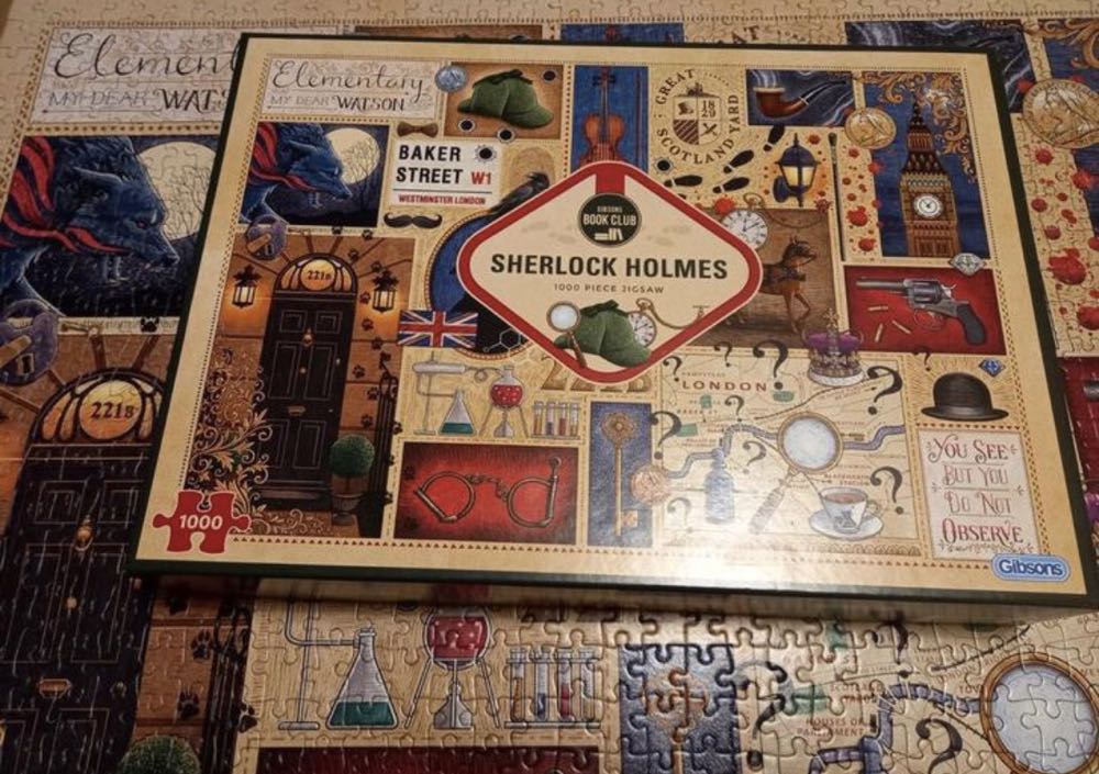 Sherlock Holmes - Gibsons 🇬🇧 puzzle collectible [Barcode 5012269071122] - Main Image 4