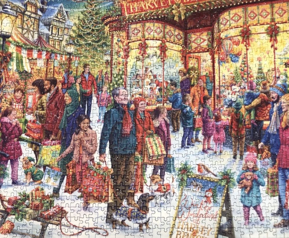 Winter Wonderland - Gibsons puzzle collectible [Barcode 5012269020229] - Main Image 3