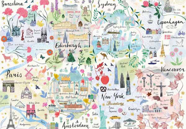 Wanderlust - Gibsons puzzle collectible [Barcode 5012269066142] - Main Image 2