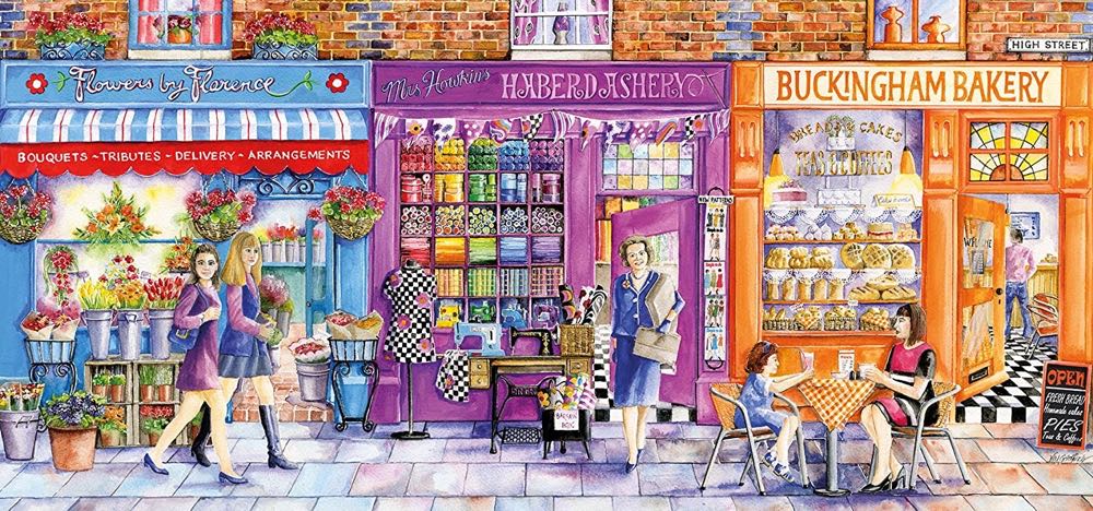 Bouquets, Beads & Bloomers - Gibsons 🇬🇧 puzzle collectible [Barcode 5012269040364] - Main Image 2