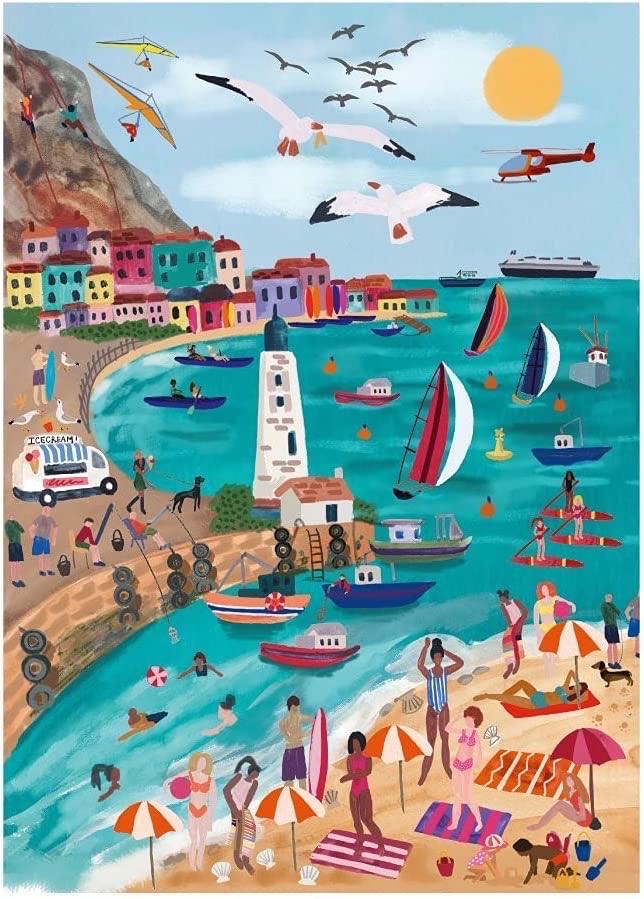 Harbour Puzzle - Talking Tables puzzle collectible [Barcode 5052715127317] - Main Image 2