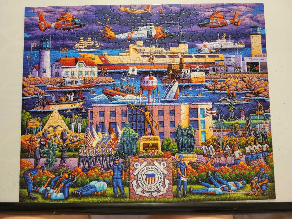 U.S. Coast Guard - TRADED - Dowdle puzzle collectible [Barcode 671095004305] - Main Image 2