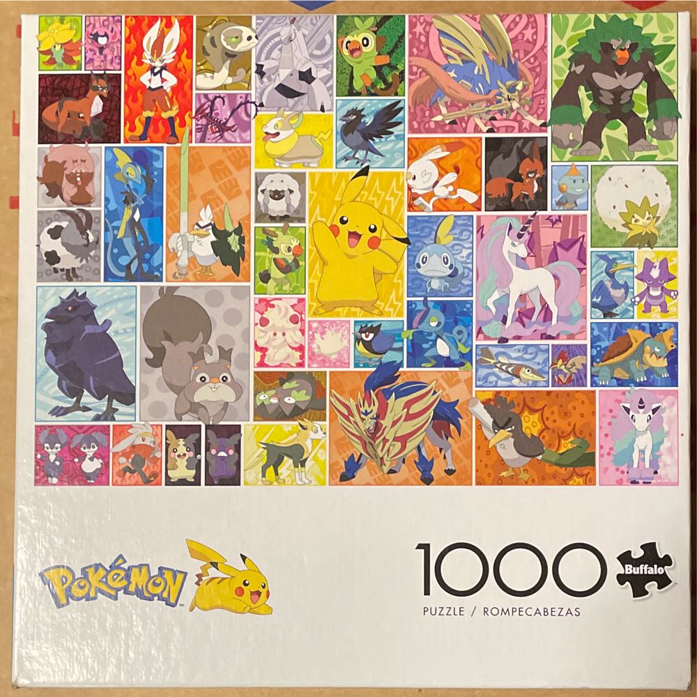 Pokemon Galar Frames** - Buffalo puzzle collectible [Barcode 079346117789] - Main Image 3