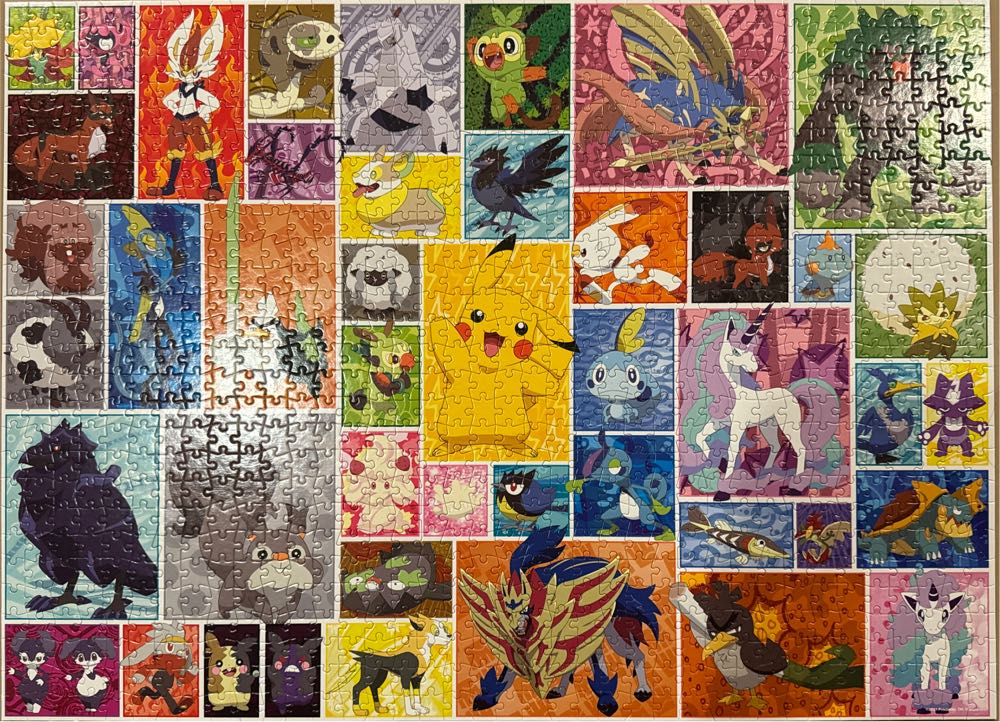 Pokemon Galar Frames** - Buffalo puzzle collectible [Barcode 079346117789] - Main Image 4
