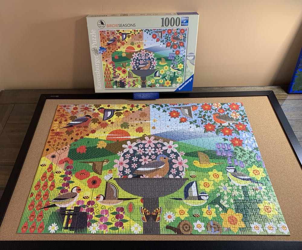 Birdie Seasons- GONE - Ravensburger puzzle collectible - Main Image 3