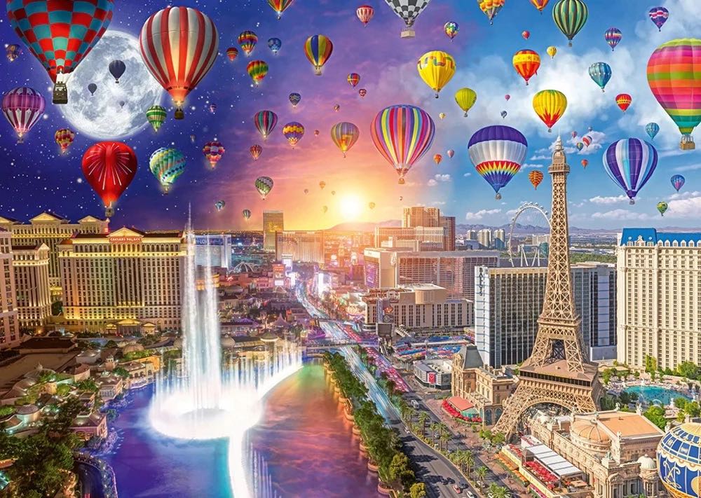 Schmidt—Las Vegas - Night And Day - Schmidt puzzle collectible - Main Image 2