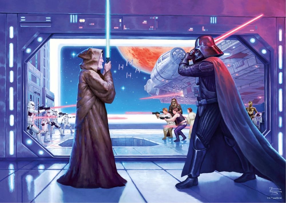 Obi-Wan’s Final Battle - Schmidt puzzle collectible - Main Image 2