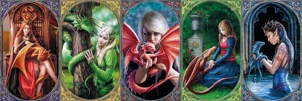 Anne Stokes - Dragon - Clementoni puzzle collectible - Main Image 2