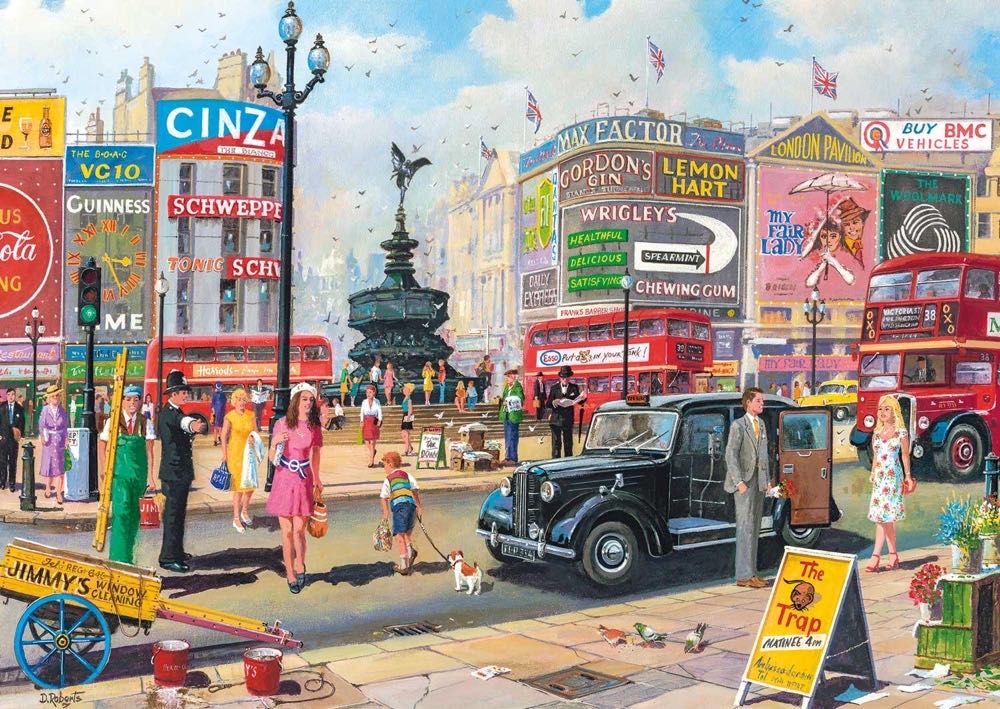 Piccadilly - Gibsons puzzle collectible [Barcode 5012269027167] - Main Image 2