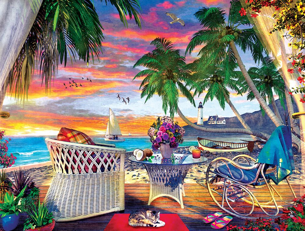 Paradise Breeze - Master Pieces puzzle collectible [Barcode 705988321184] - Main Image 2