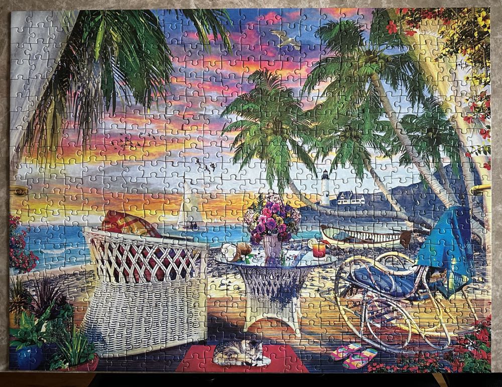 Paradise Breeze - Master Pieces puzzle collectible [Barcode 705988321184] - Main Image 3
