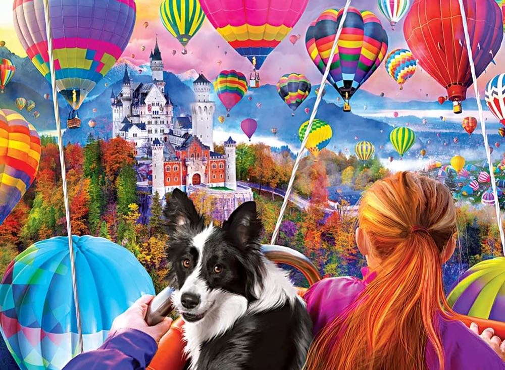 Neuschwanstein Balloons - MasterPieces puzzle collectible - Main Image 2