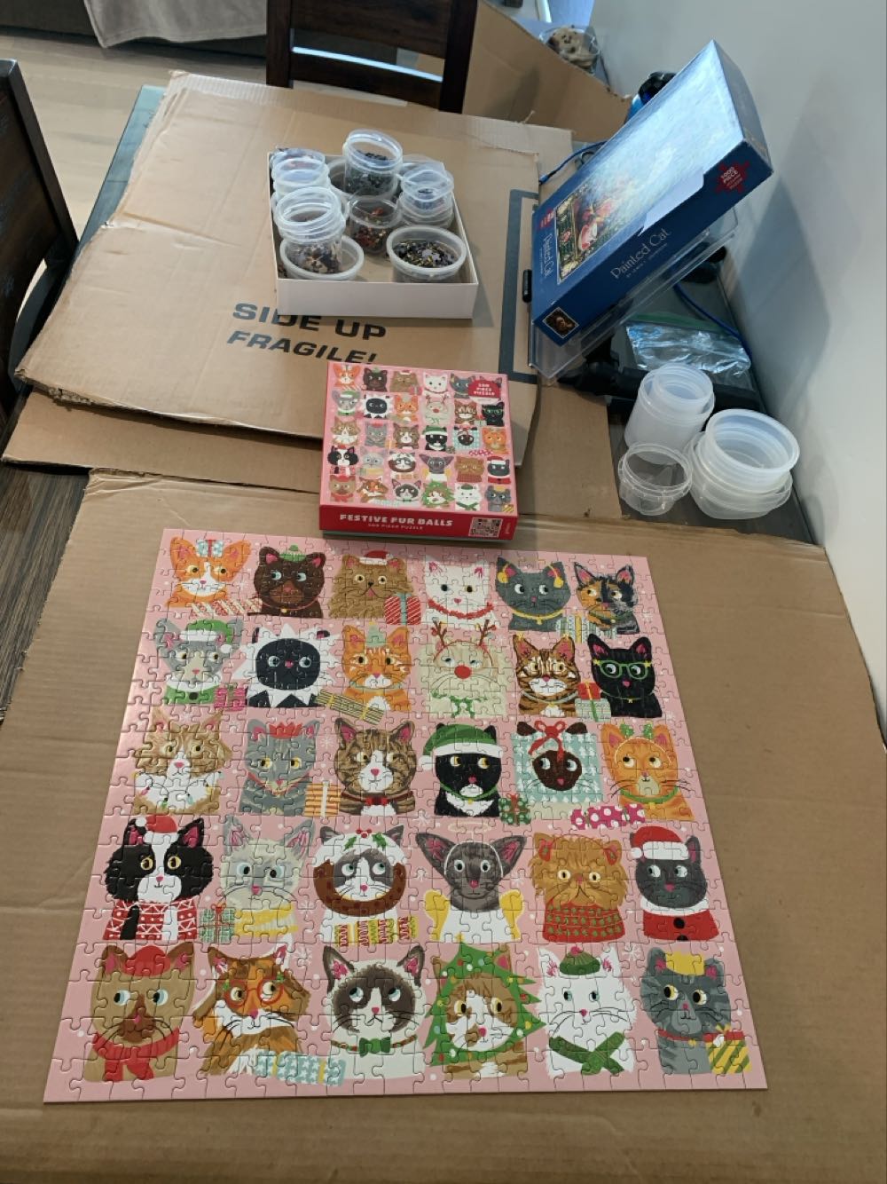 Festive Furballs- GONE - Mudpuppy puzzle collectible - Main Image 3