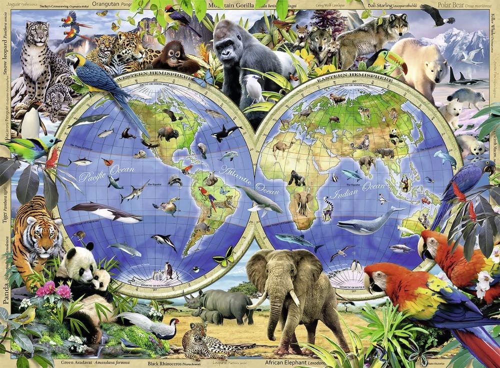 World Of Wildlife - Ravensburger puzzle collectible - Main Image 2