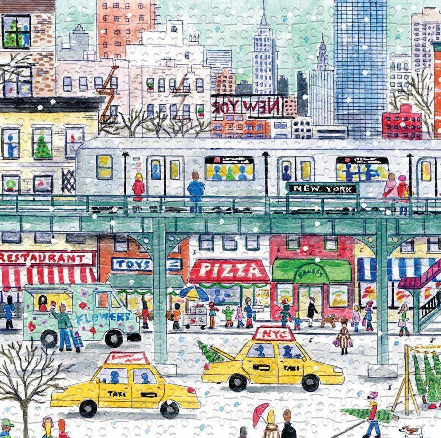 New York City Subway - Galison puzzle collectible - Main Image 2