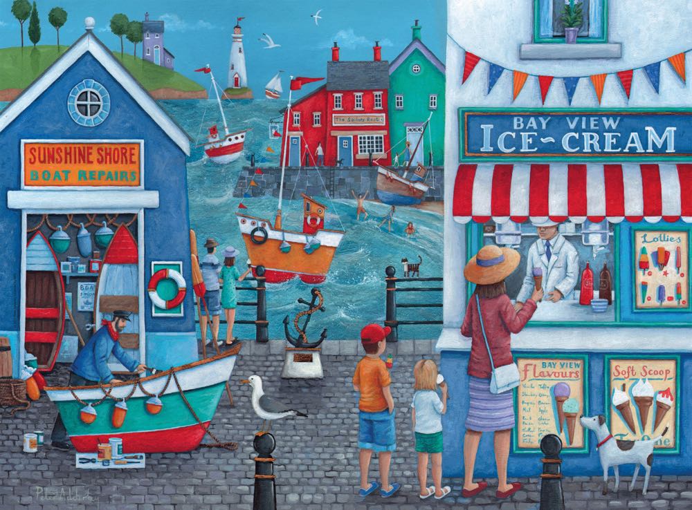 Ice cream On The Seaside - Clementoni puzzle collectible - Main Image 2