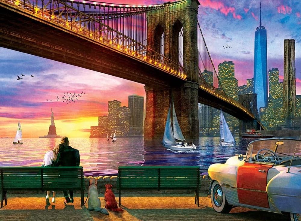 New York Romance - MasterPieces puzzle collectible - Main Image 2