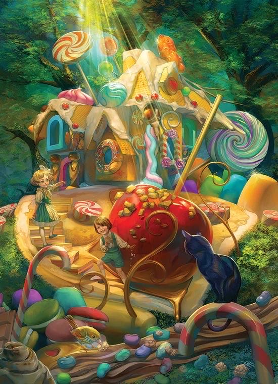 Candy Cottage - Cobble Hill puzzle collectible - Main Image 2