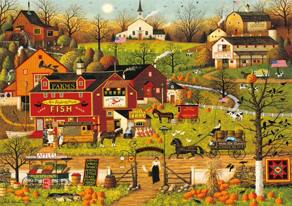 Blackbird’s Roost At Mill Creek - Buffalo puzzle collectible - Main Image 2