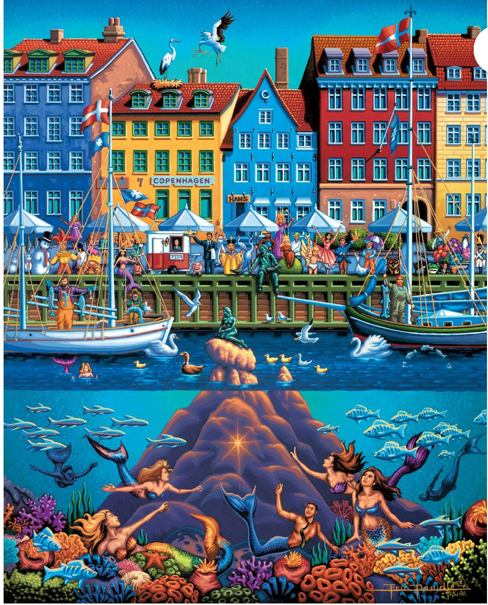 Copenhagen (V) NFT ✌🏻 - Dowdle puzzle collectible - Main Image 2