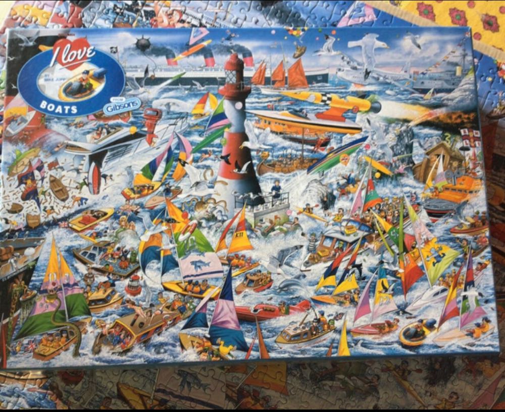 I ❤️ Boats - Gibsons 🇬🇧 puzzle collectible [Barcode 5012269005912] - Main Image 4