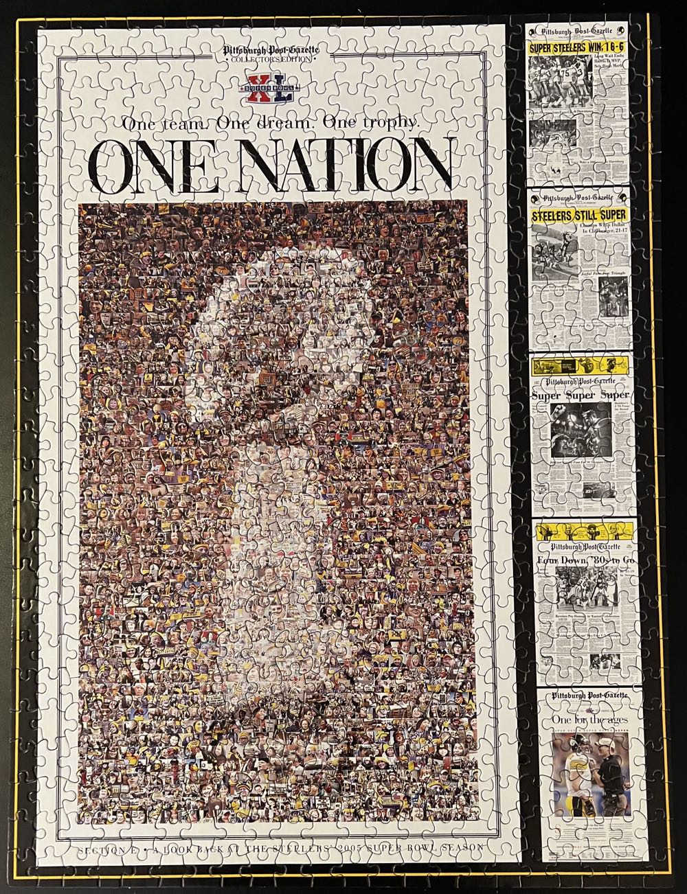 One Nation - White Mountain Puzzles, Inc. puzzle collectible [Barcode 724819249596] - Main Image 2