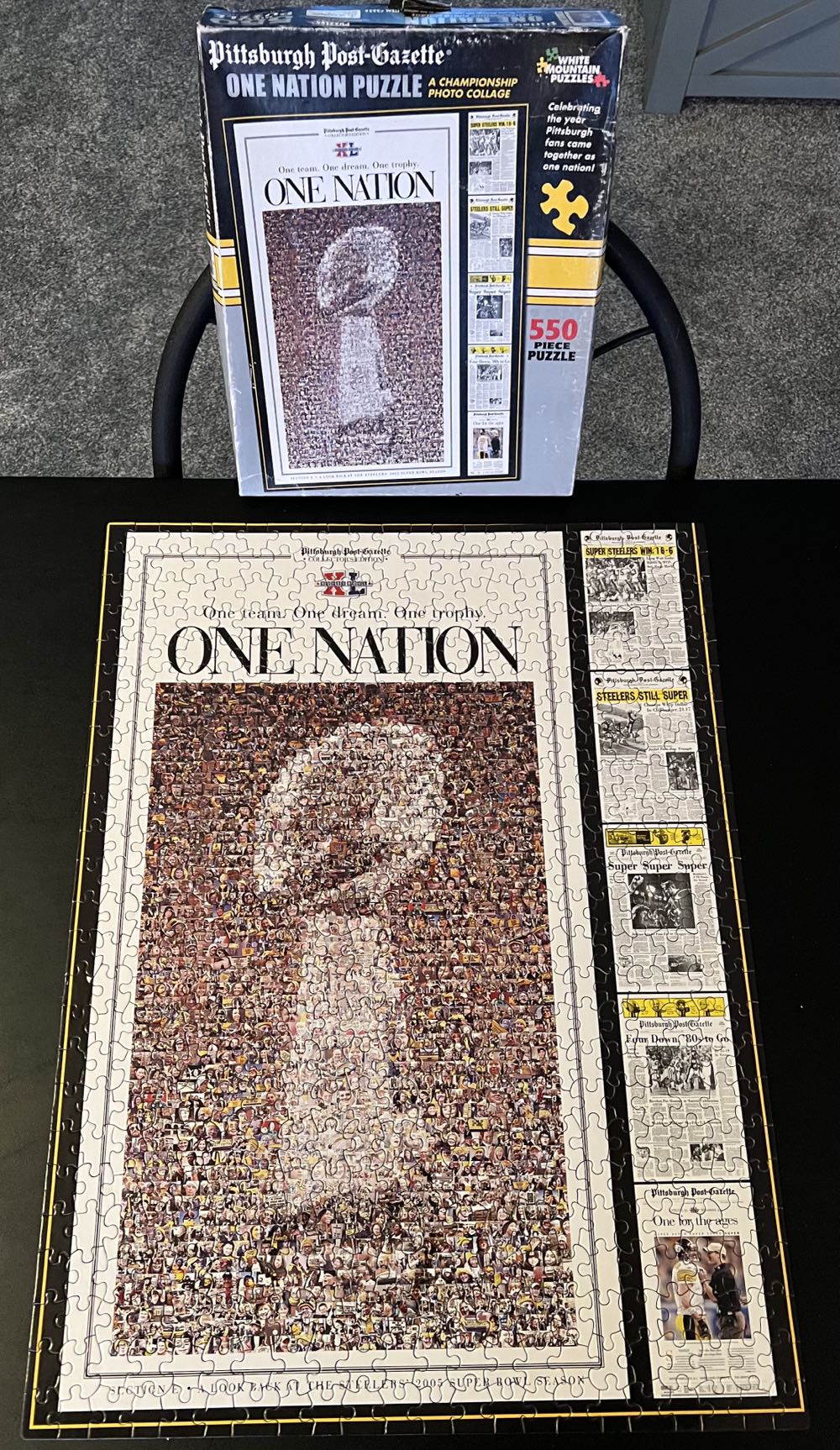 One Nation - White Mountain Puzzles, Inc. puzzle collectible [Barcode 724819249596] - Main Image 3
