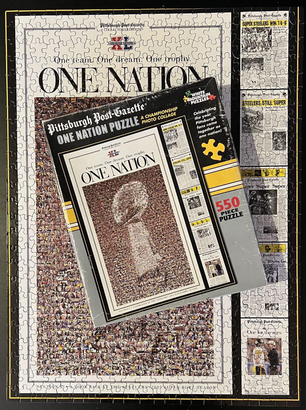 One Nation - White Mountain Puzzles, Inc. puzzle collectible [Barcode 724819249596] - Main Image 4