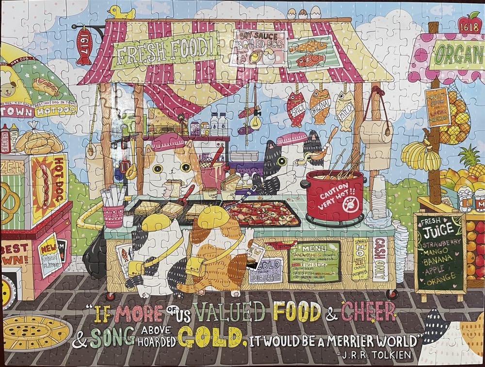 Street Food - Re-markes puzzle collectible [Barcode 681410660048] - Main Image 2