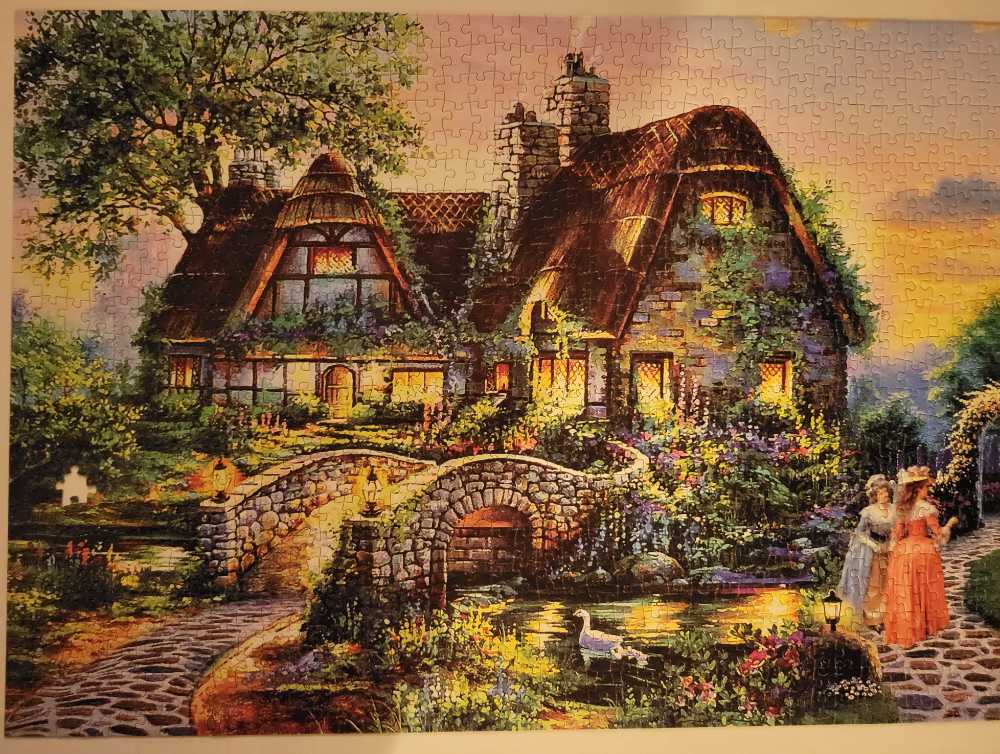 Dusk Country Cottage - Blppldyci puzzle collectible - Main Image 2