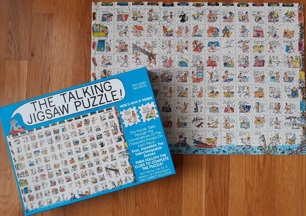 The Talking Jigsaw The Beach - Buffalo Games, Inc. puzzle collectible [Barcode 079346003013] - Main Image 4