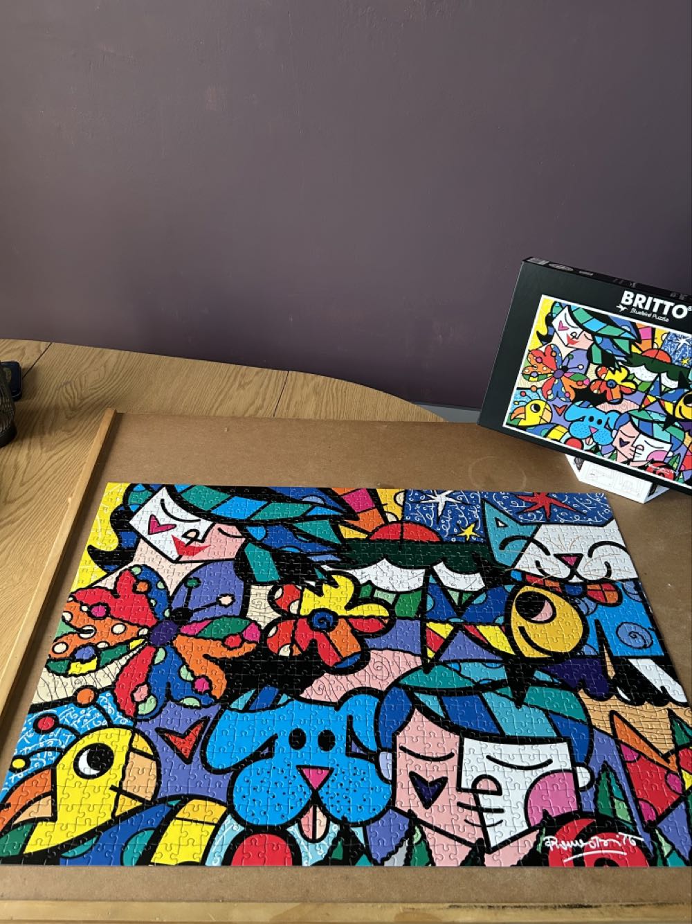 Britto Garden - Bluebird Puzzle puzzle collectible [Barcode 3663384900181] - Main Image 2