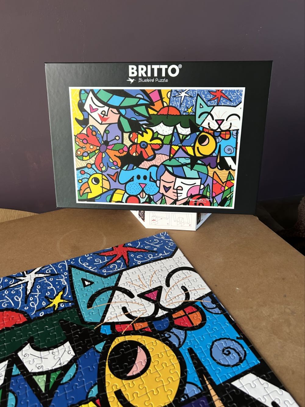 Britto Garden - Bluebird Puzzle puzzle collectible [Barcode 3663384900181] - Main Image 3