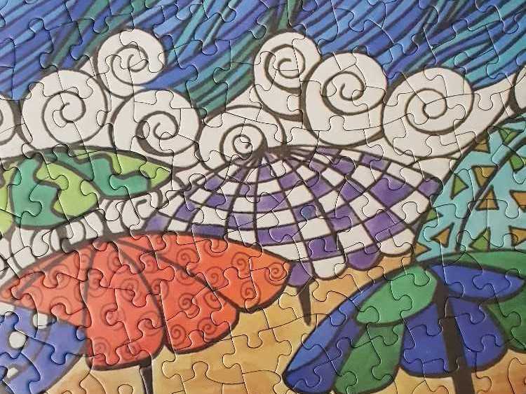 Shades of Summer - Heritage Puzzles puzzle collectible [Barcode 654497406021] - Main Image 3