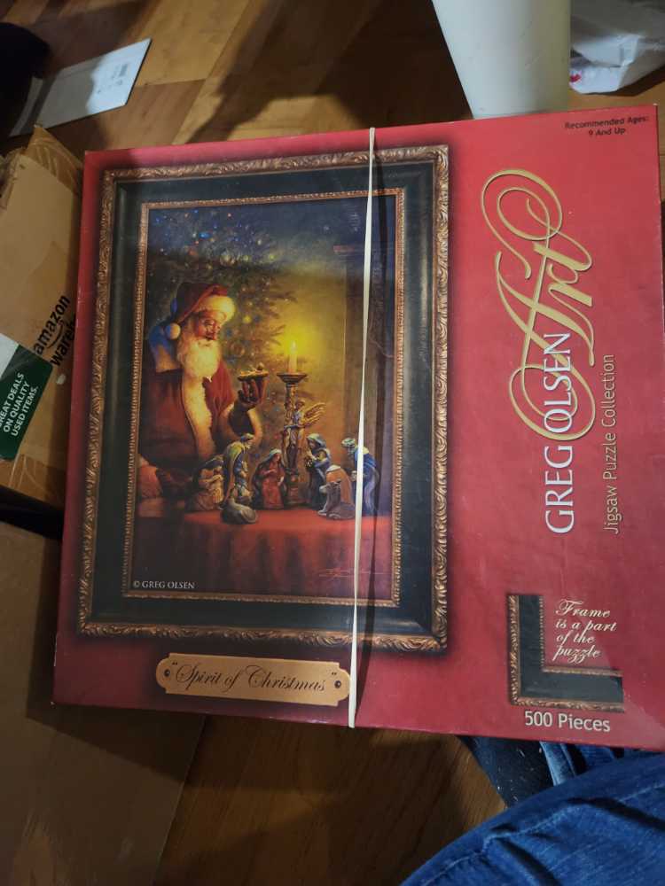 Spirit Of Christmas  puzzle collectible [Barcode 796780470088] - Main Image 2
