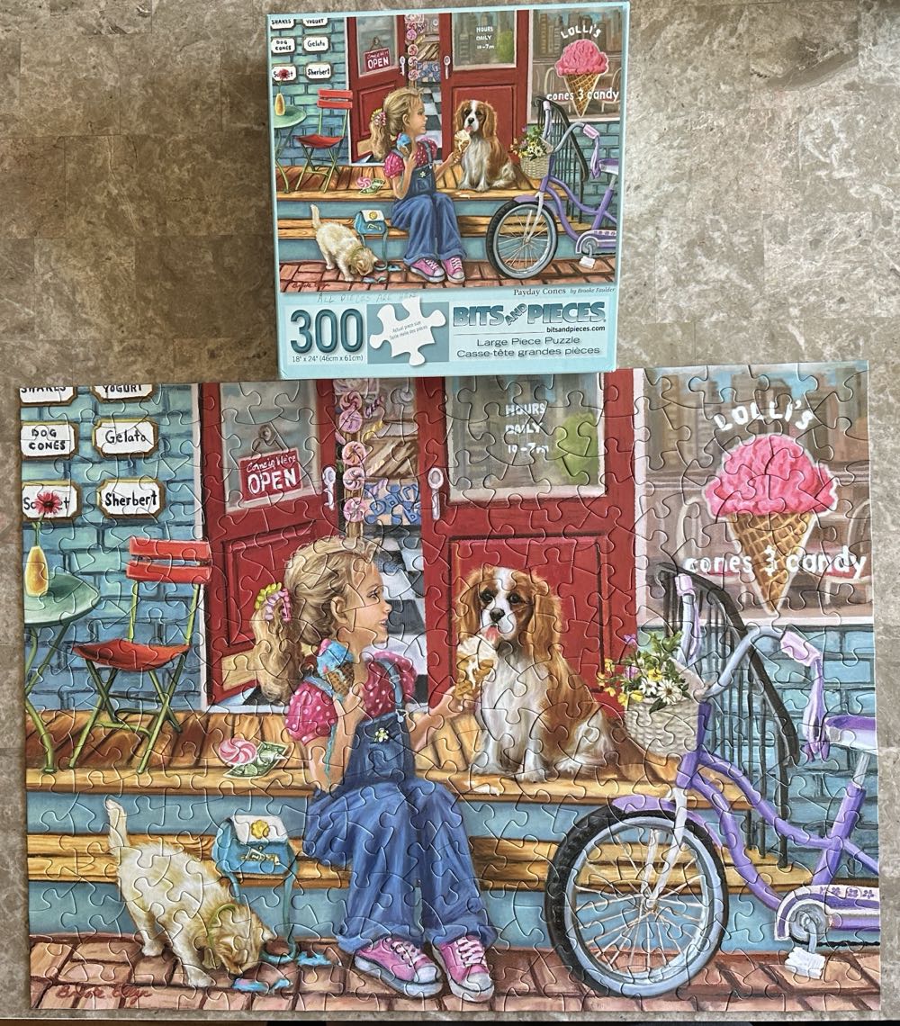 Payday Cones - Bits & Pieces 🇺🇸 puzzle collectible [Barcode 192949022707] - Main Image 2