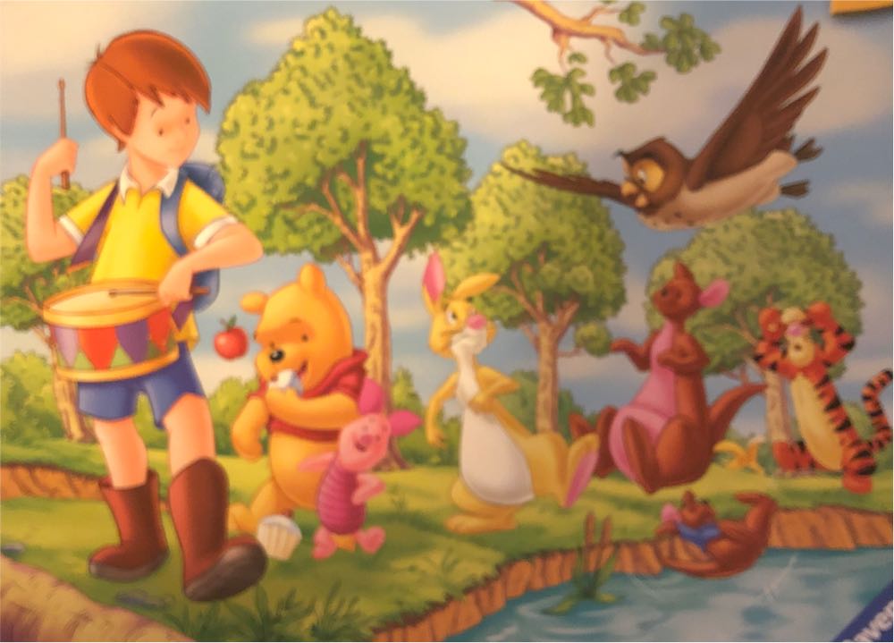 Forward Mars! Winnie The Pooh🟦 - Ravensburger puzzle collectible [Barcode 4005556109135] - Main Image 2