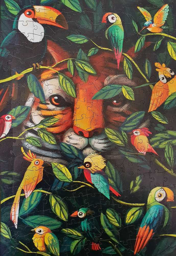 Eye Of The Tiger - Wentworth Wooden Puzzles puzzle collectible [Barcode 6050265359799] - Main Image 2