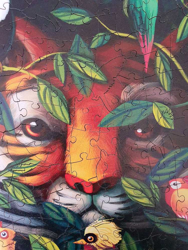 Eye Of The Tiger - Wentworth Wooden Puzzles puzzle collectible [Barcode 6050265359799] - Main Image 3