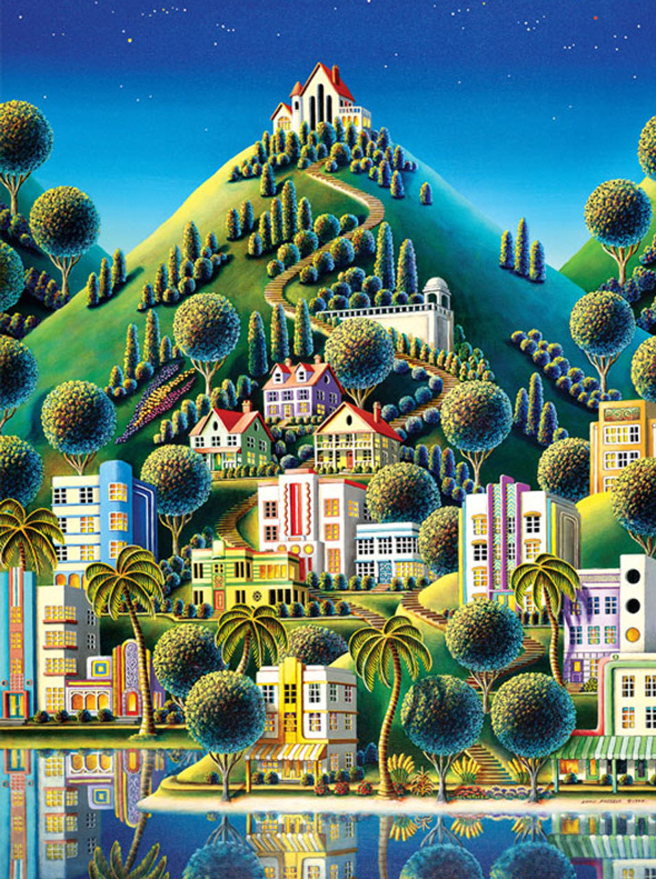 Hidden Village - Master Pieces 🇺🇸 puzzle collectible [Barcode 705988711947] - Main Image 2